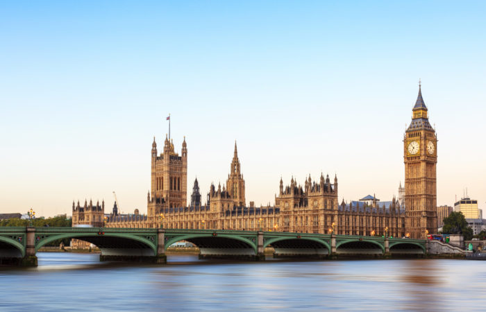 London - Big Ben, Westminster and Thames river